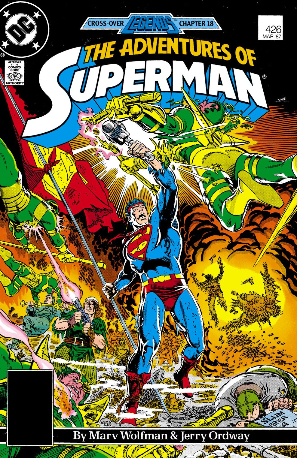 Adventures of Superman #426 (1986-2006) (NOOK Comics with Zoom View)