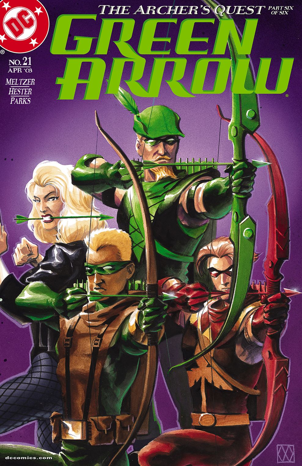 Green Arrow #21 (2001-2007) (NOOK Comic with Zoom View)