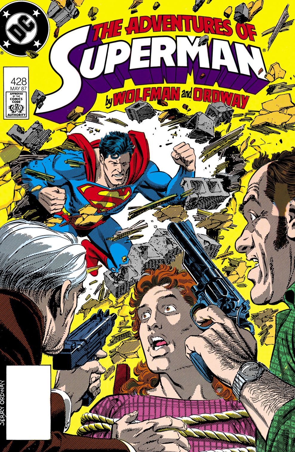 Adventures of Superman #428 (1986-2006) (NOOK Comics with Zoom View)