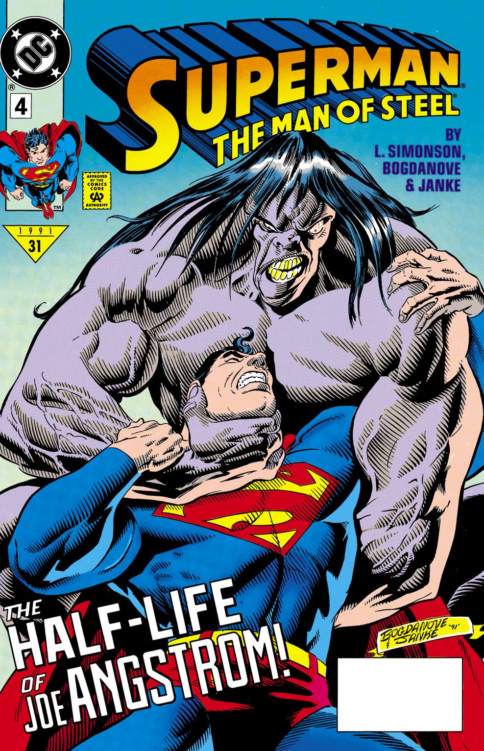 Superman: The Man of Steel #4 (1991-2003) (NOOK Comics with Zoom View)