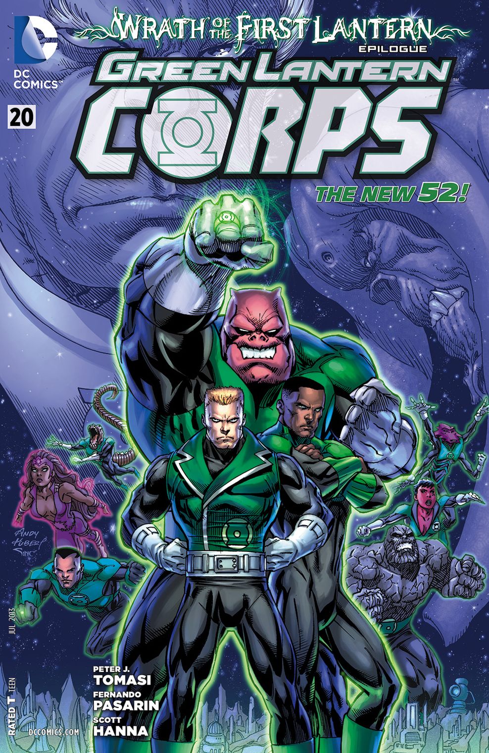 Green Lantern Corps #20 (2011- ) (NOOK Comics with Zoom View)
