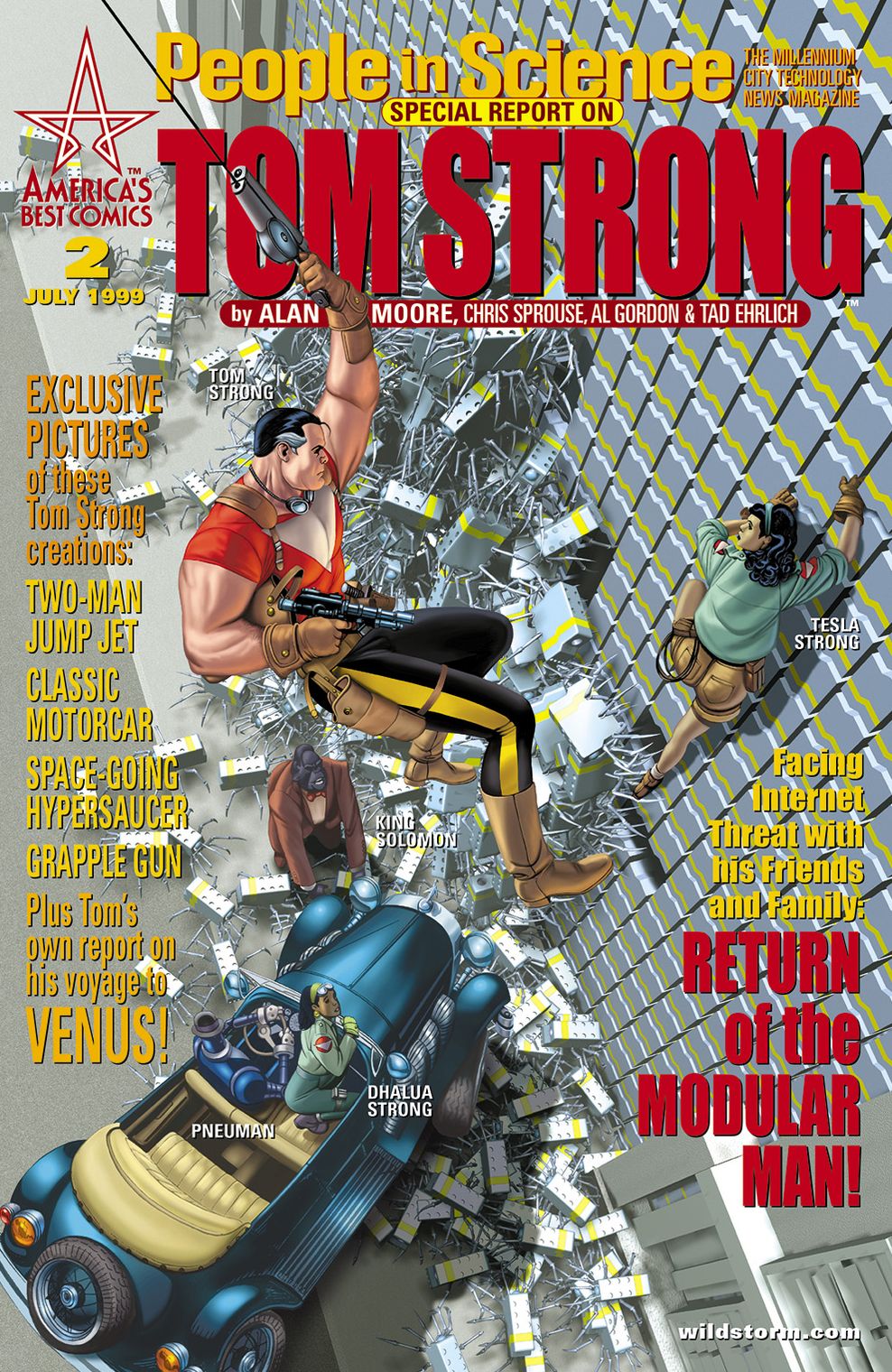 Tom Strong #2 (NOOK Comics with Zoom View)
