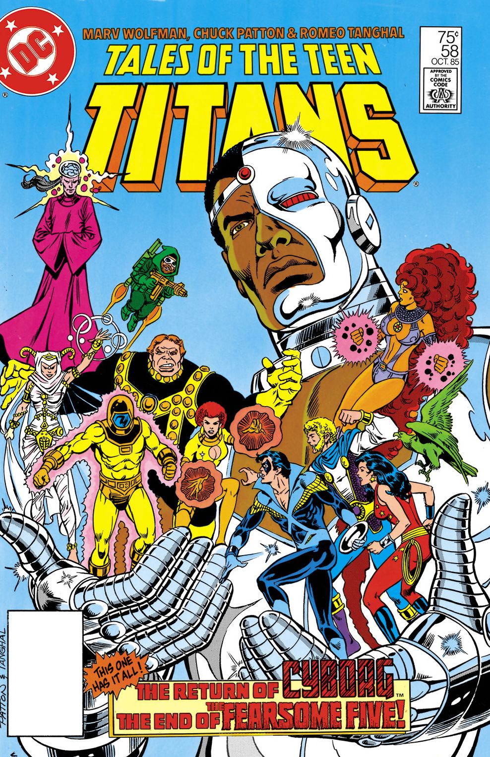 Tales of the Teen Titans (1984-) #58 (NOOK Comic with Zoom View)