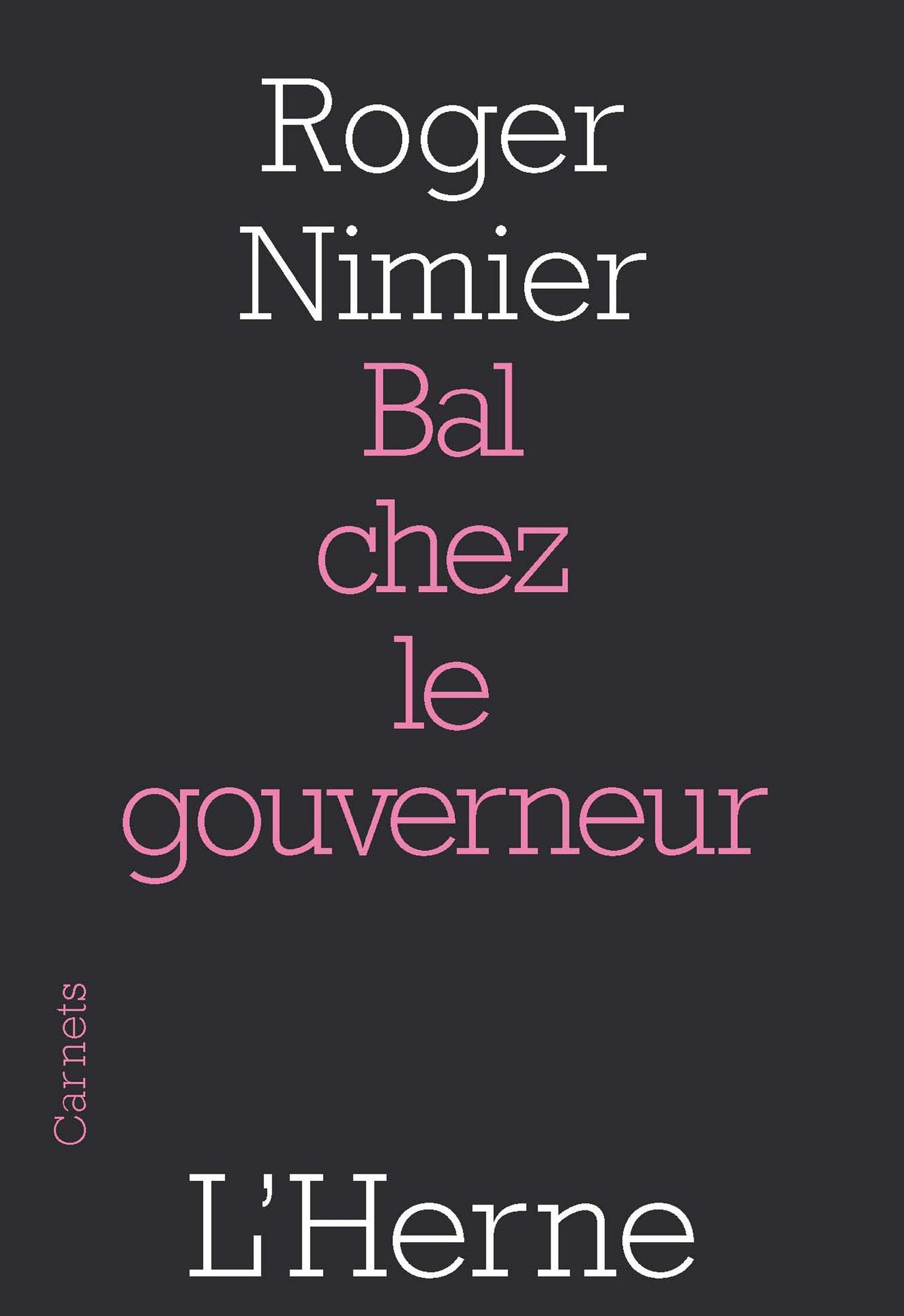 Bal chez le gouverneur