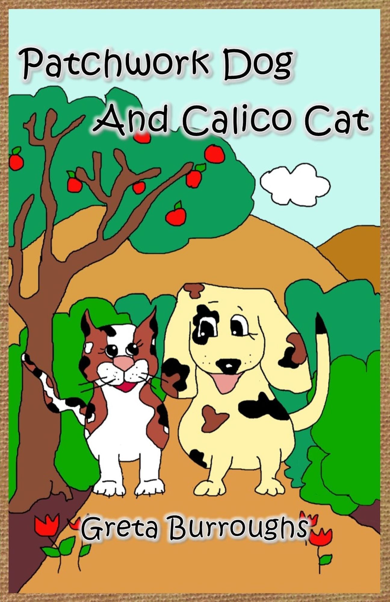 Patchwork Dog and Calico Cat