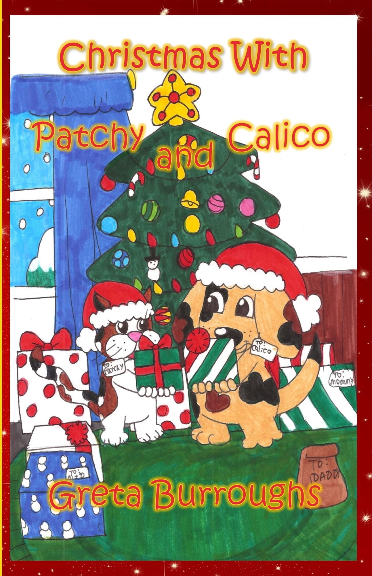 Christmas with Patchy and Calico