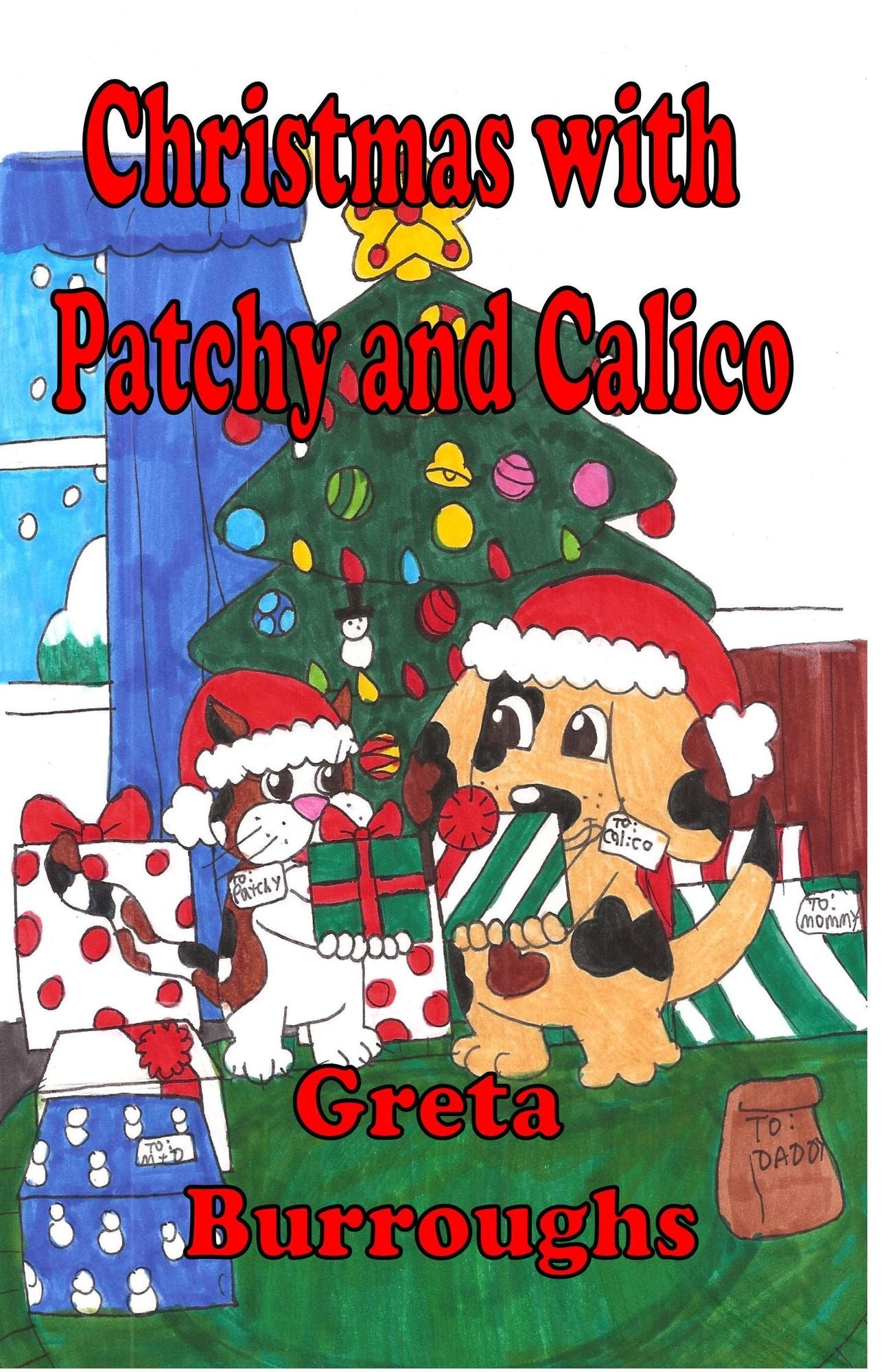 Christmas with Patchy and Calico