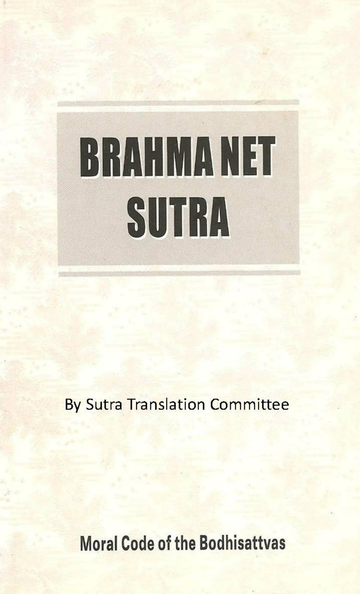 Brahma Net Sutra