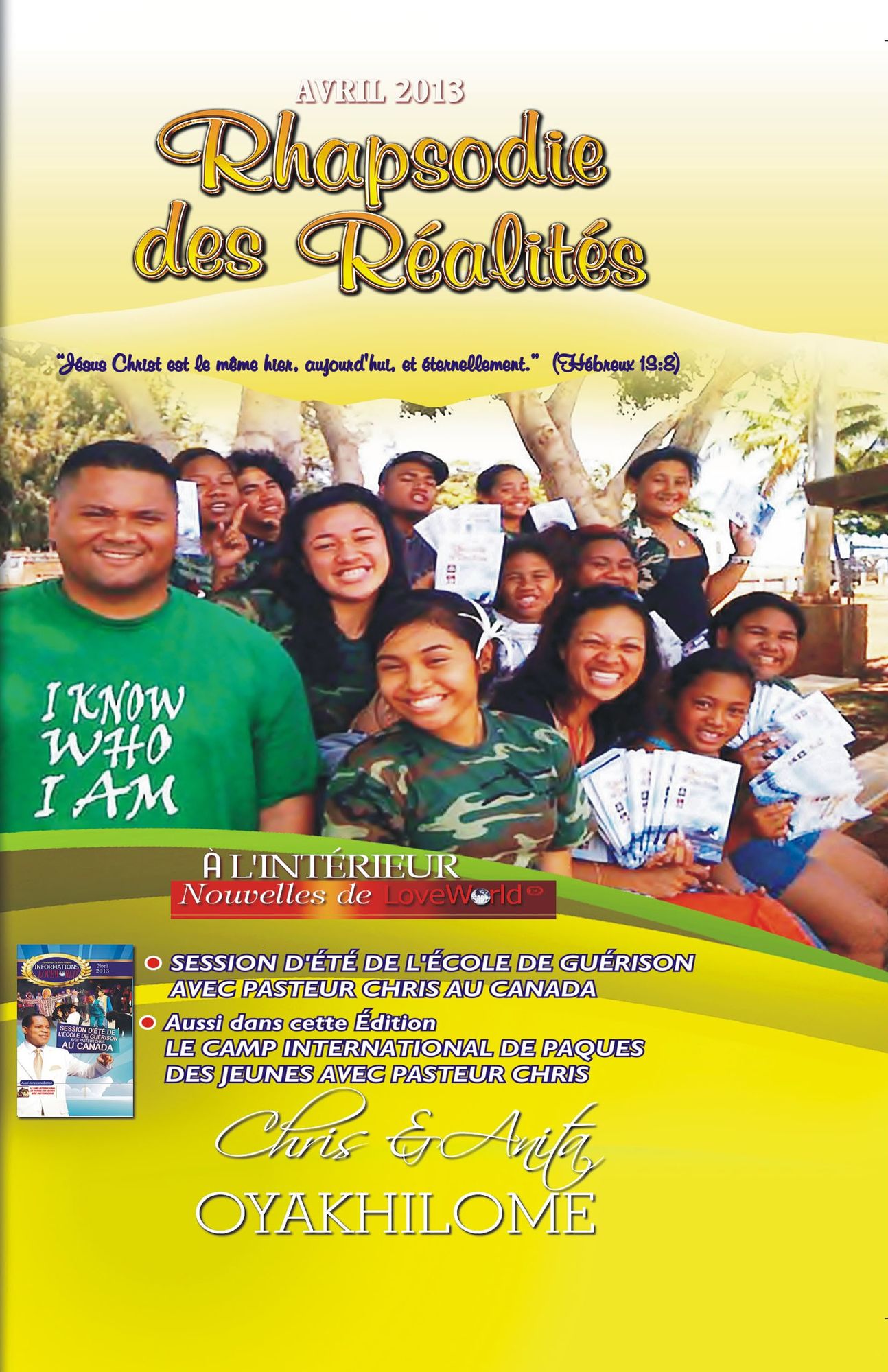 Rhapsody of Realities April 2013 French Edition