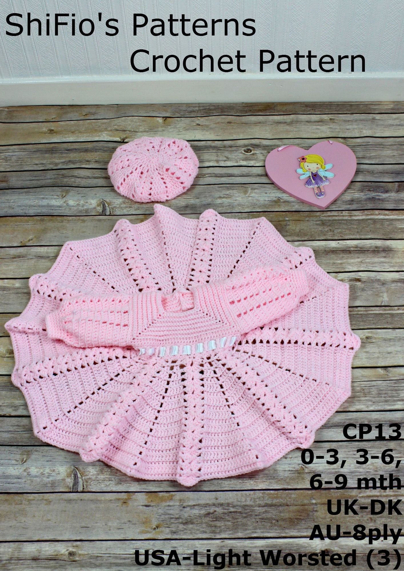 13- Summer Satin Baby Dress Crochet Pattern #13