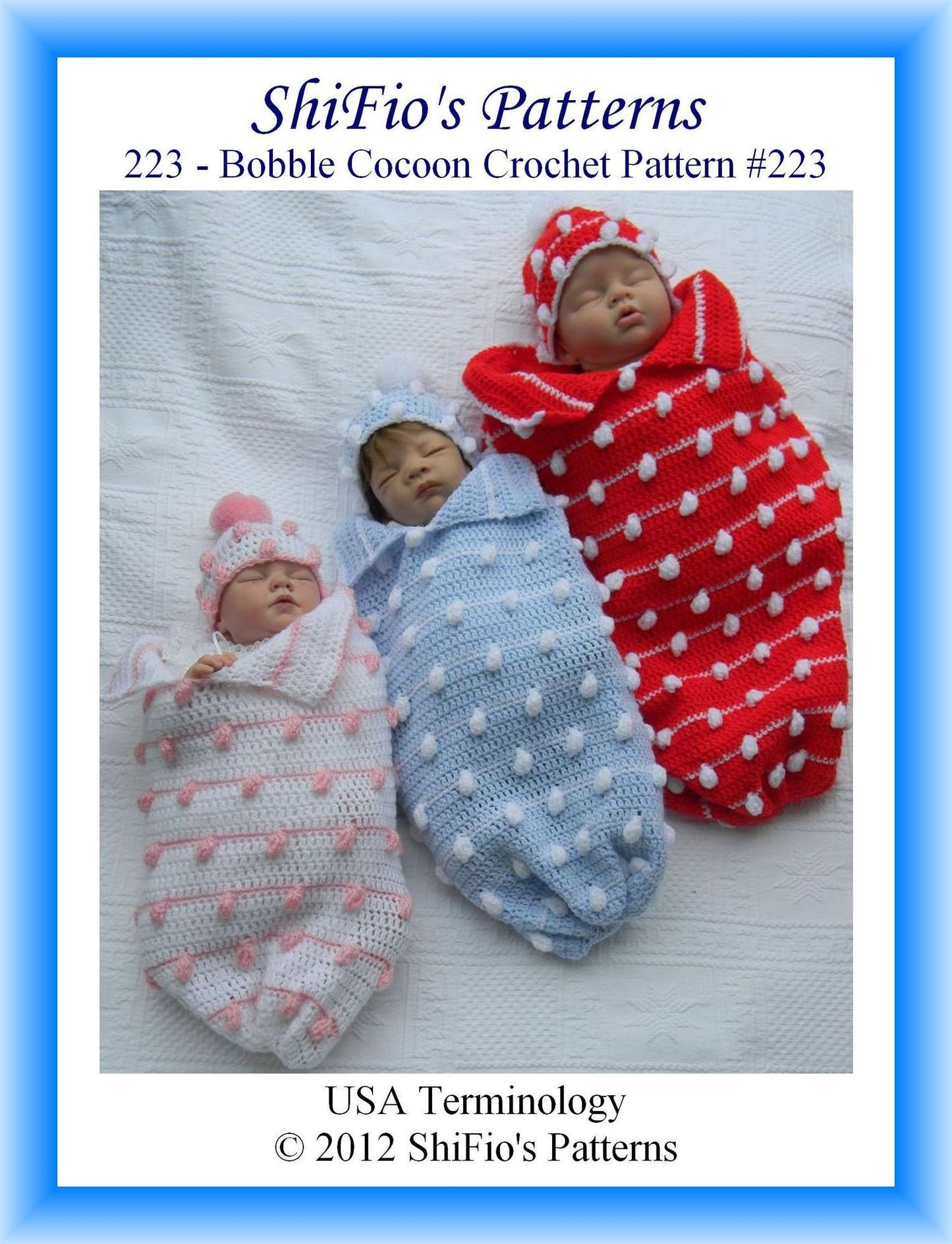 223- Bobble Cocoon Crochet Patterns #223