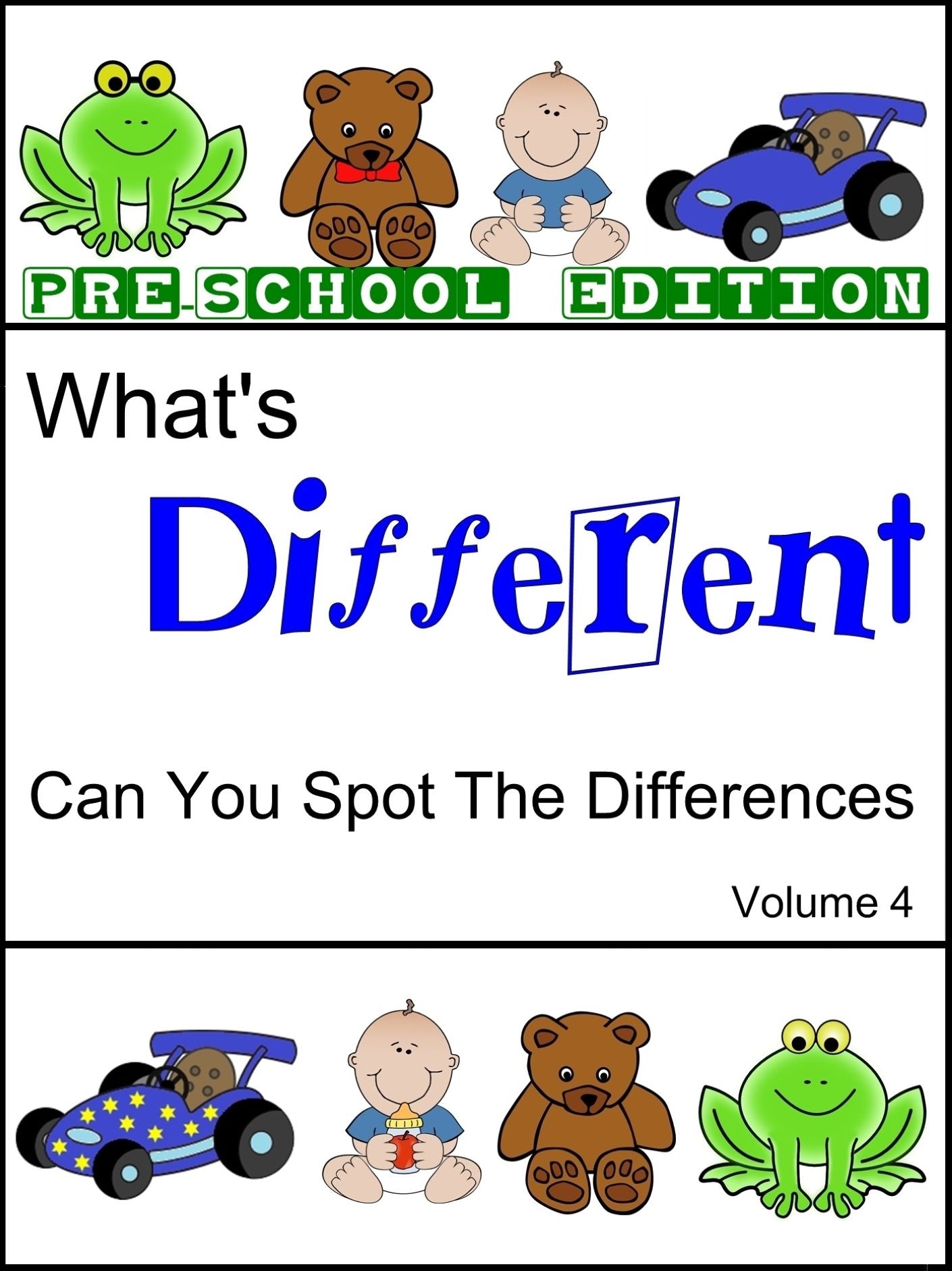 What's Different (Pre School Edition) Volume 4
