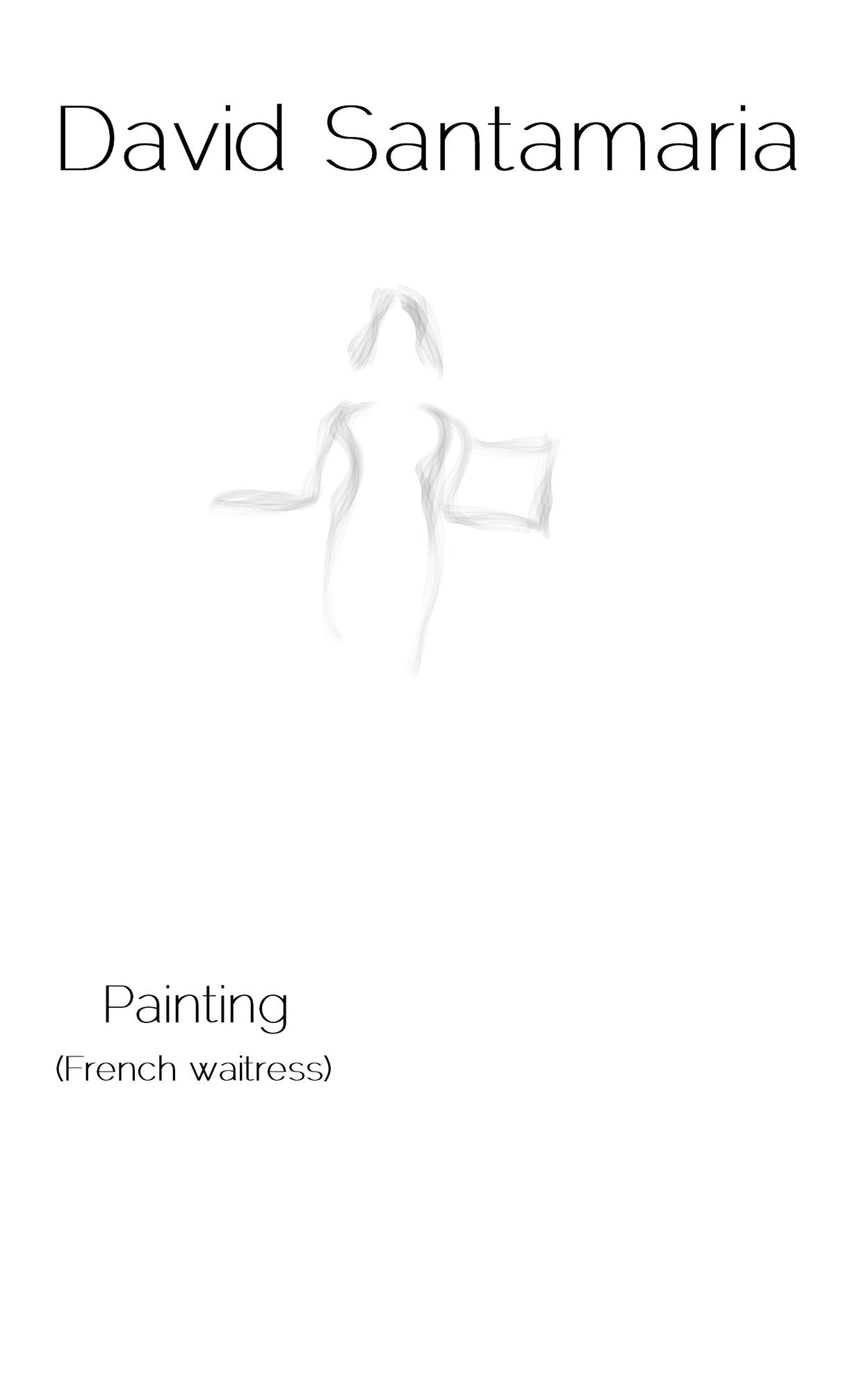 Painting (French waitress)