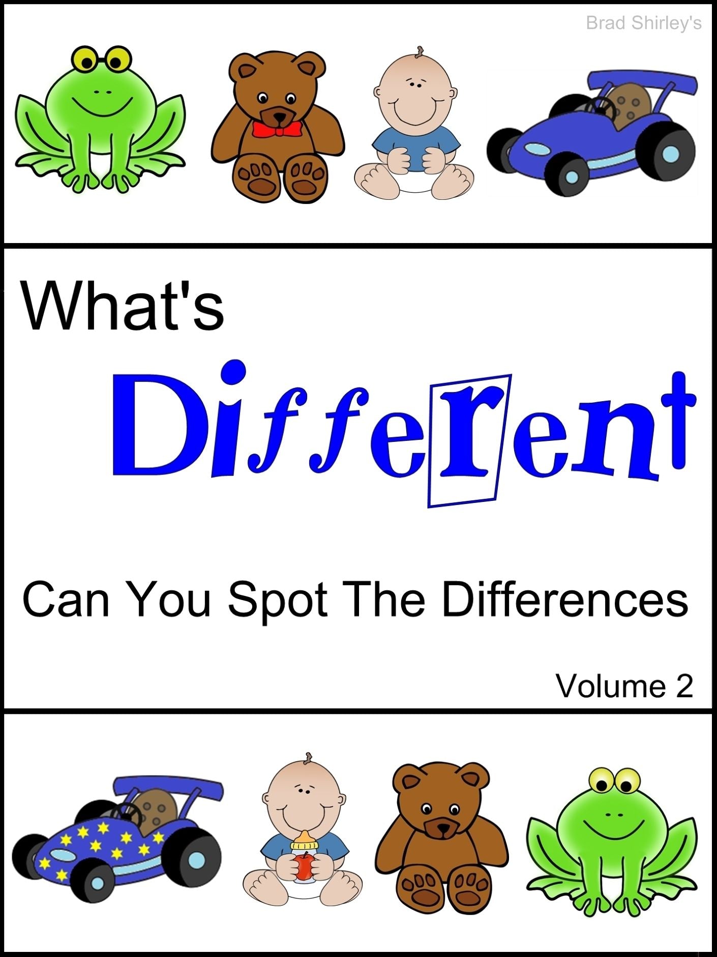 What's Different (Can You Spot The Differences) Volume 2