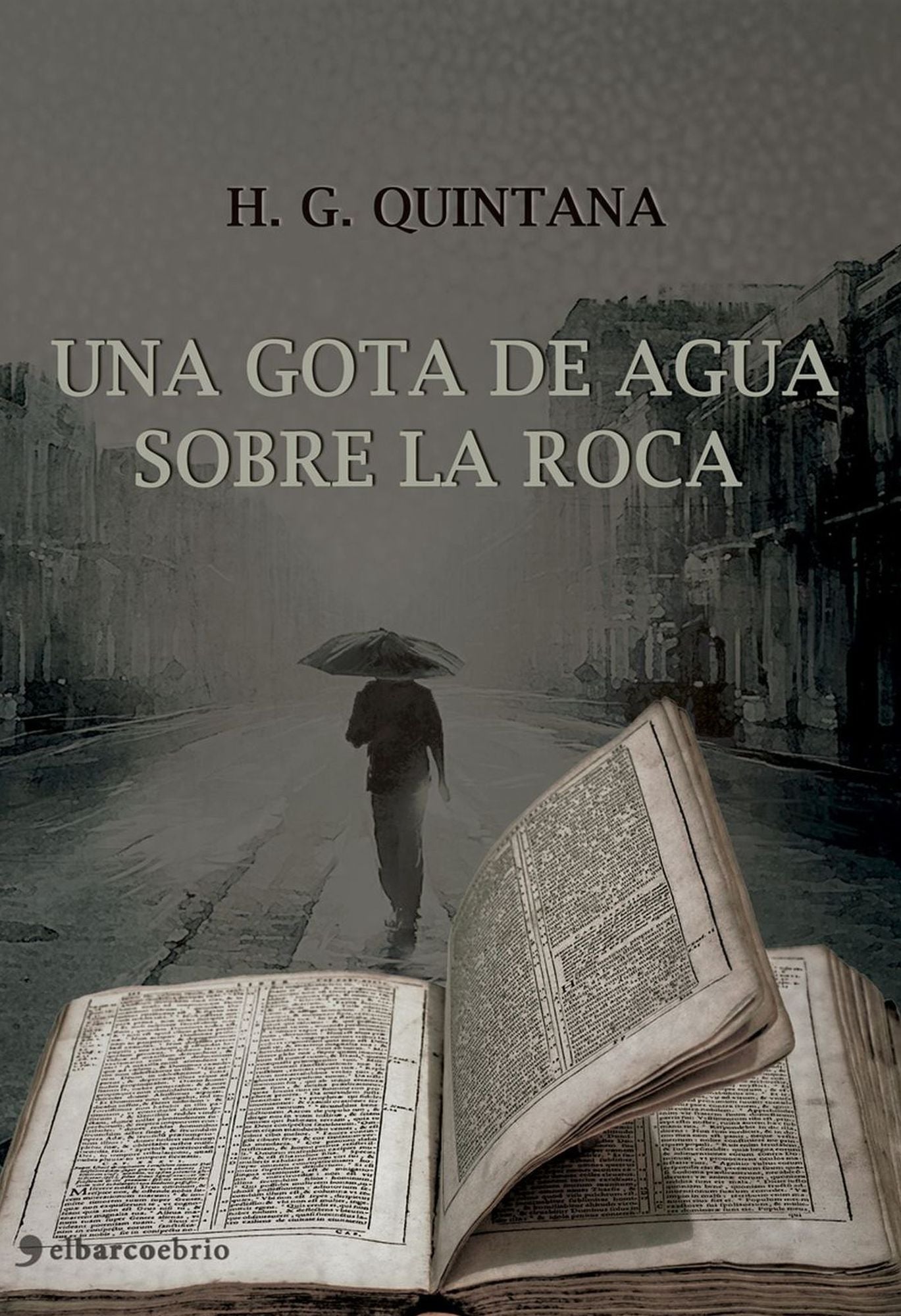 Una gota de agua sobre la roca
