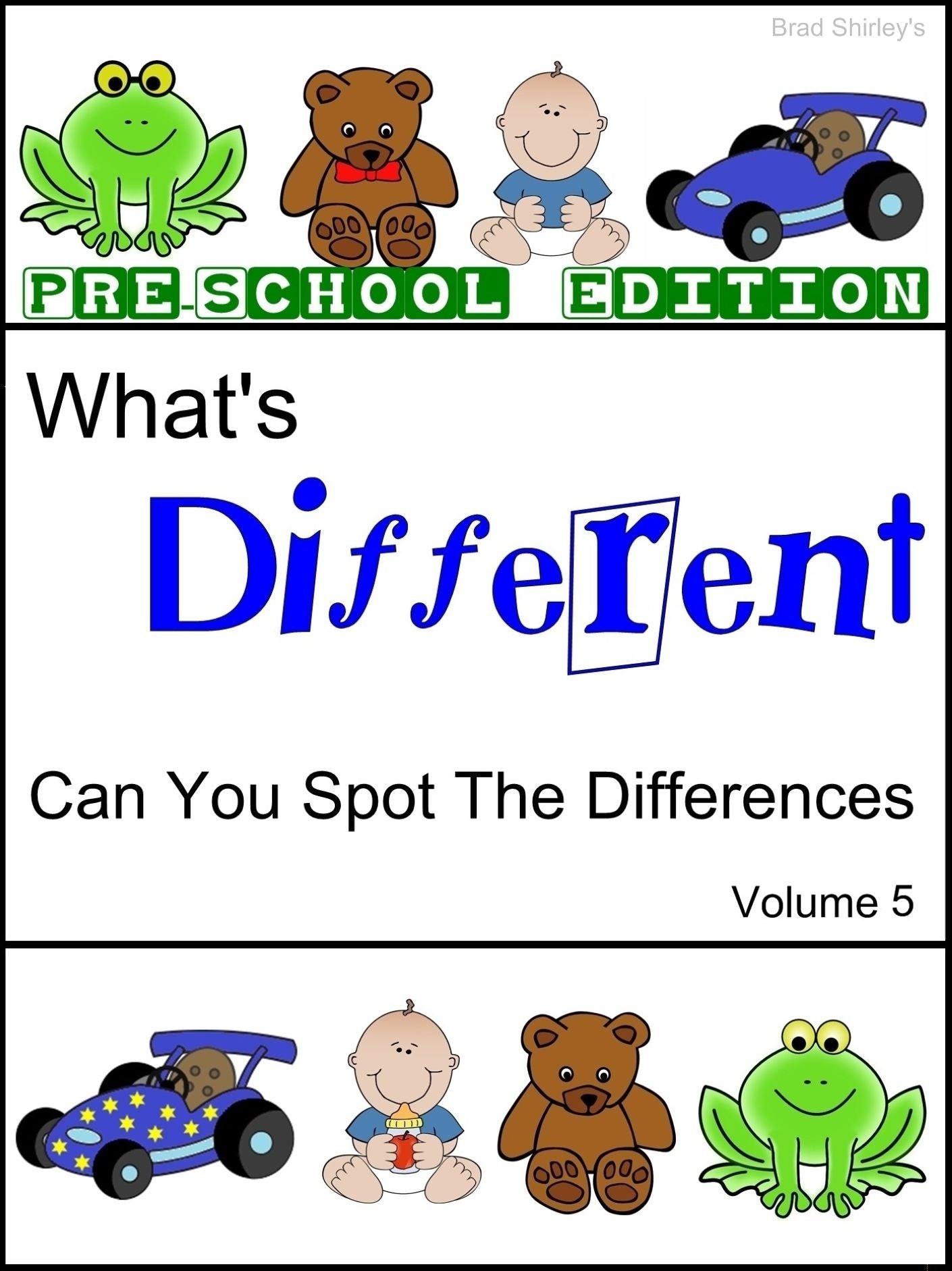 What's Different (Pre School Edition) Volume 5