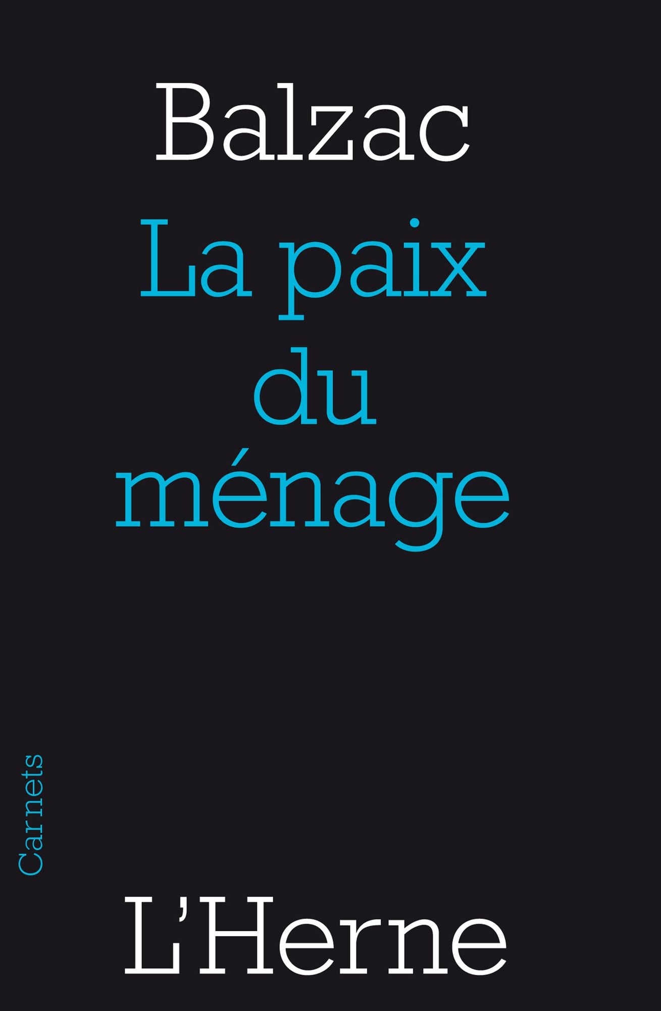 La paix du ménage