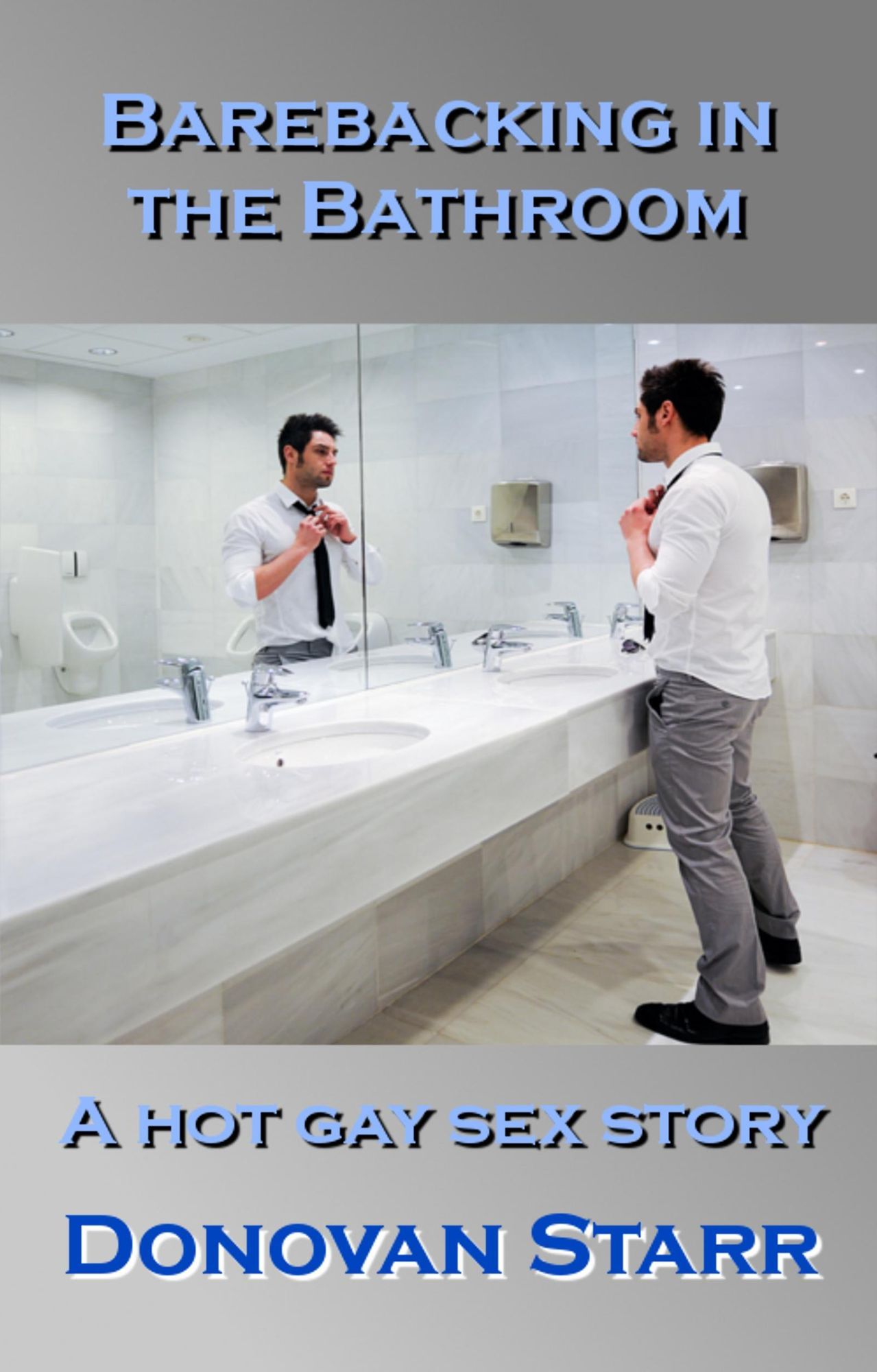 Barebacking in the Bathroom: A Hot Gay Sex Story
