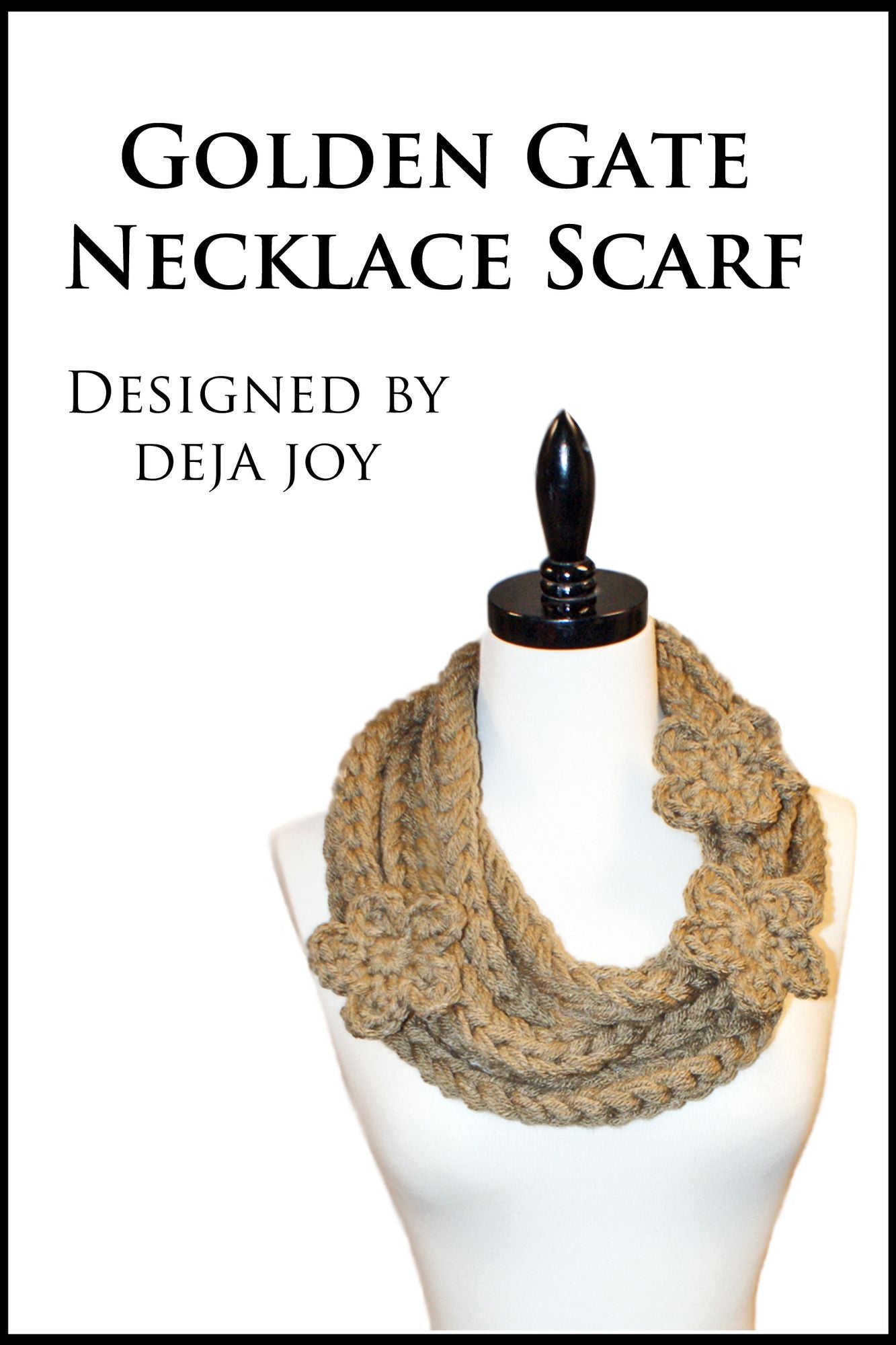 Golden Gate Necklace Scarf