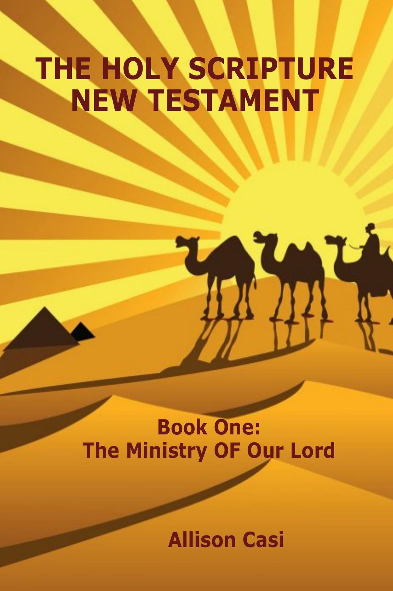 The Holy Scripture New Testament: Book One: The Ministry of Our Lord