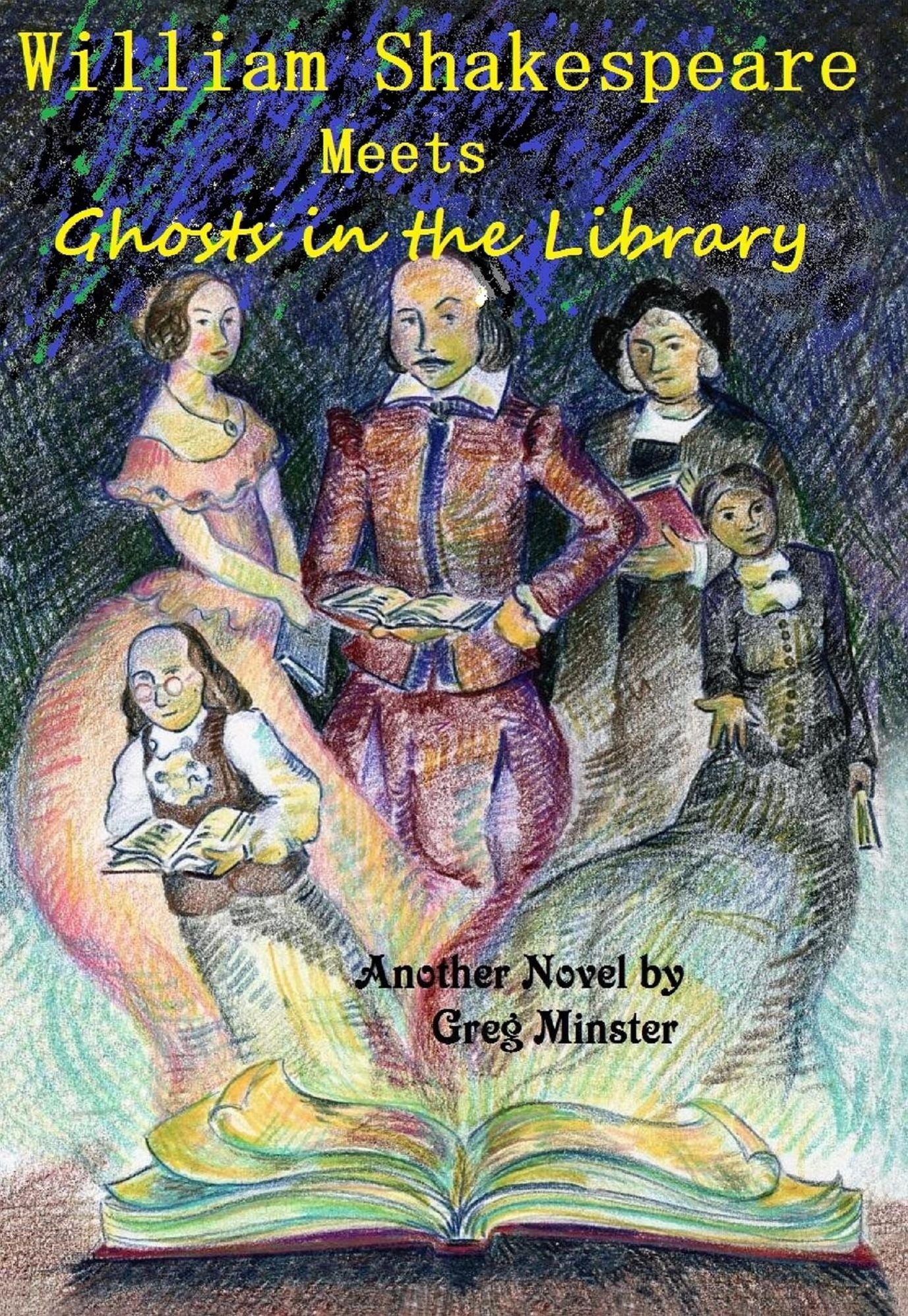 William Shakespeare Meets Ghosts in the Library