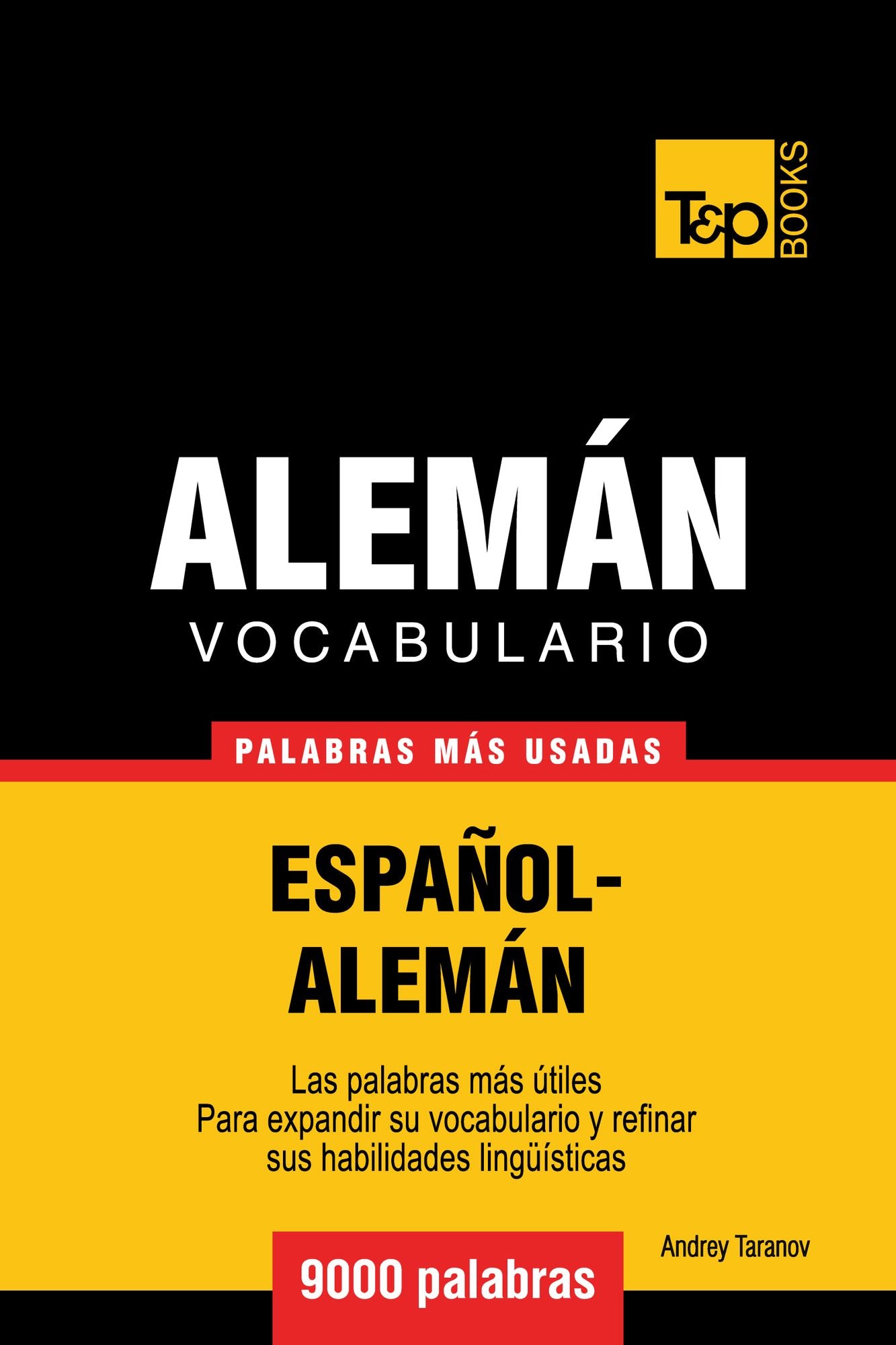 Vocabulario Español-Alemán: 9000 Palabras Más Usadas