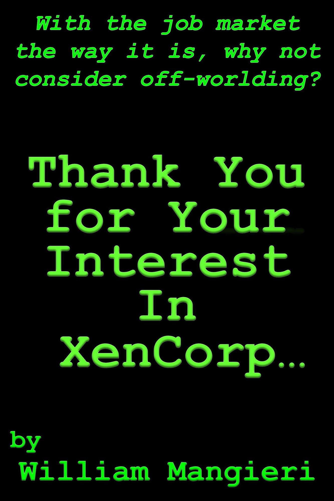 Thank You for Your Interest in XenCorp