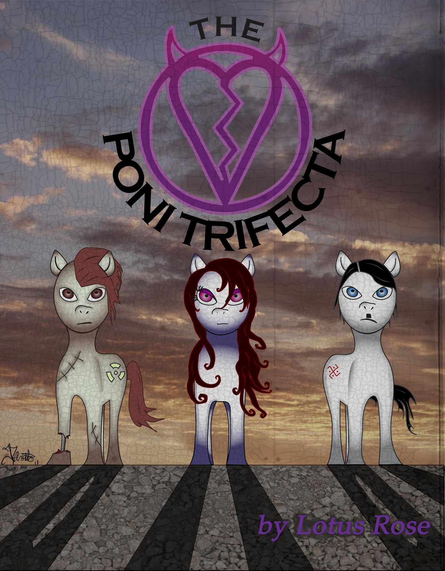 The Poni Trifecta: Volumes 2, 3 & 4 of The Poniworld Chronicles