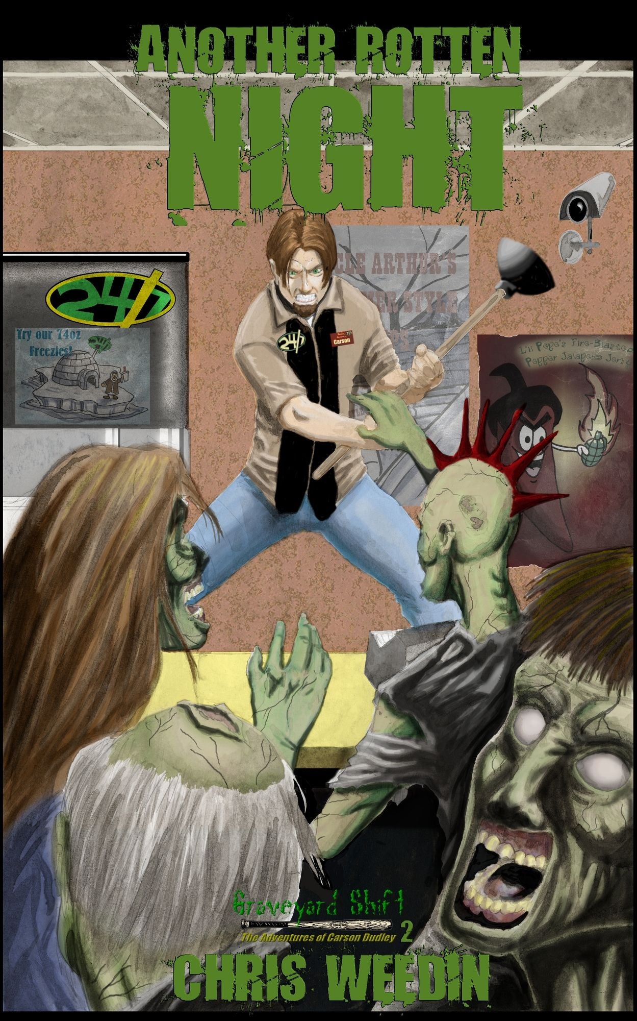 Another Rotten Night (Graveyard Shift: The Adventures of Carson Dudley, Book 2)