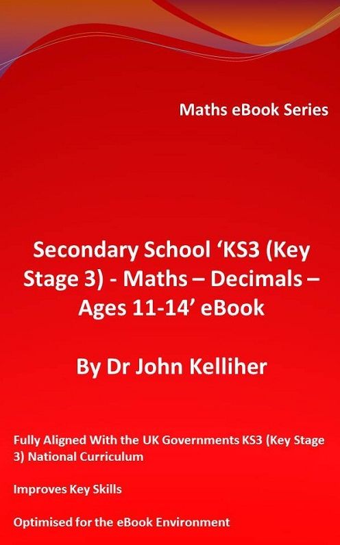 Secondary School 'KS3 (Key Stage 3) - Maths - Decimals - Ages 11-14' eBook