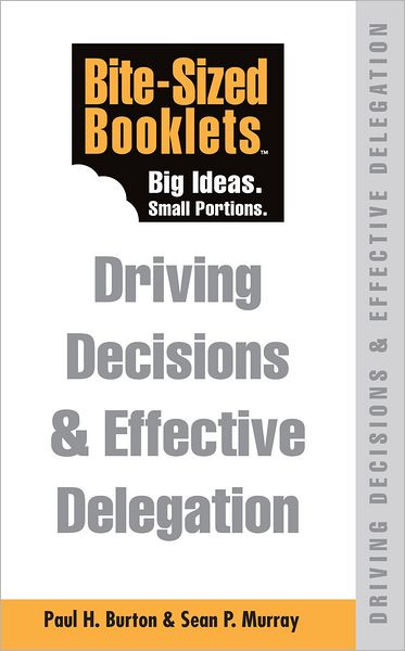 Driving Decisions & Effective Delegation: Bite-Sized Booklet