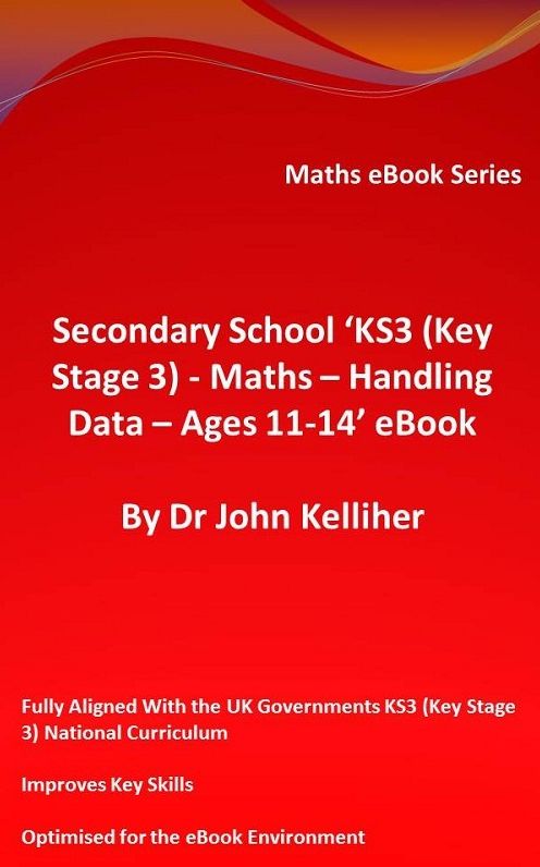 Secondary School 'KS3 (Key Stage 3) - Maths - Handling Data - Ages 11-14' eBook