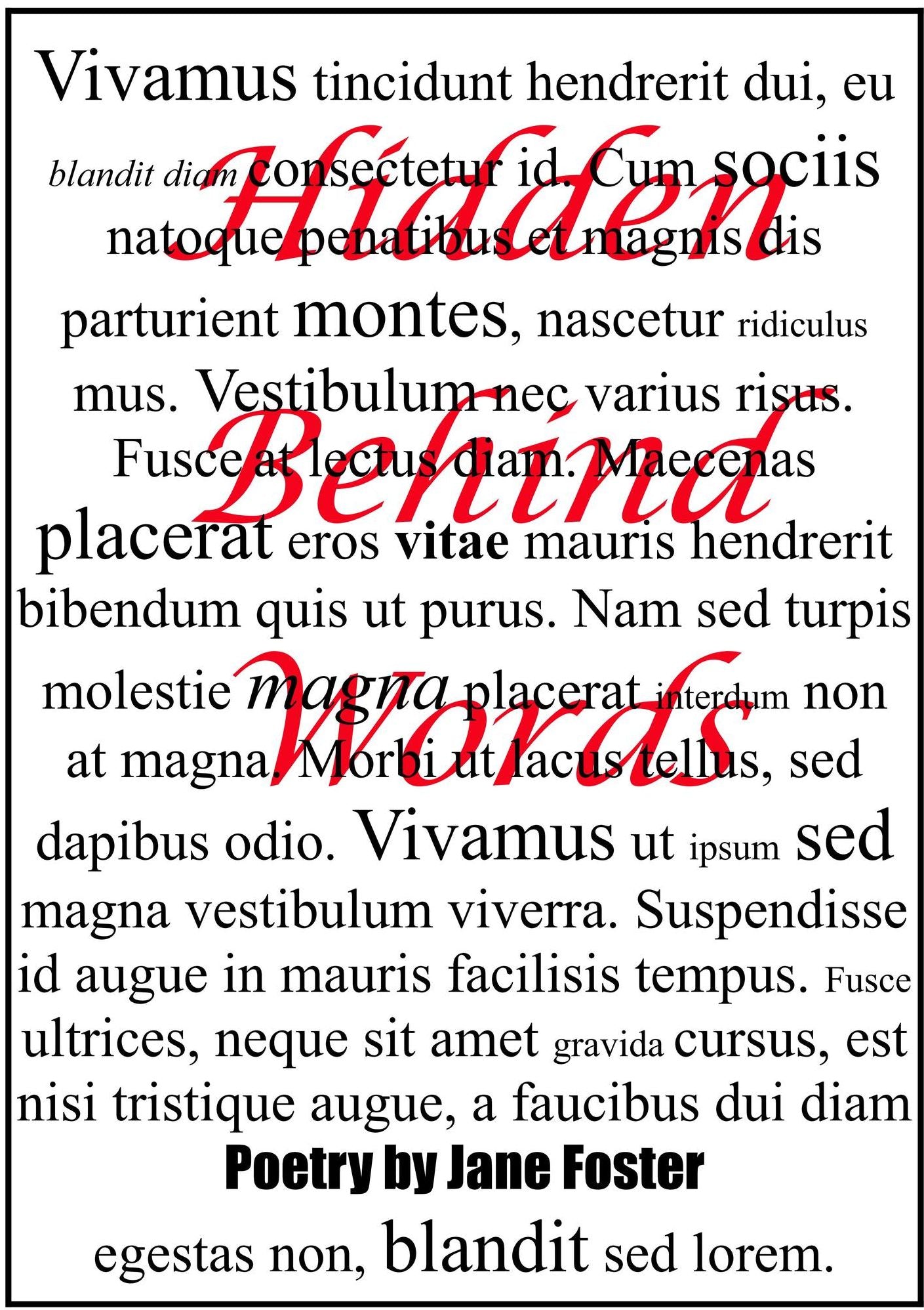 Hidden Behind Words