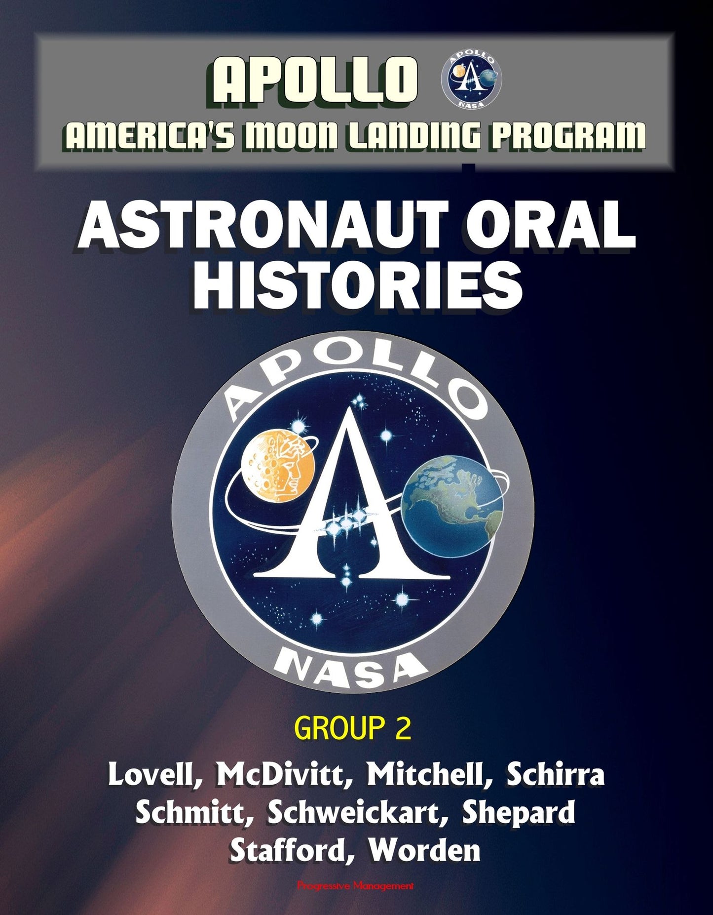 Apollo and America's Moon Landing Program: Astronaut Oral Histories, Group 2, including Lovell, McDivitt, Mitchell, Schirra, Schmitt, Schweickart, Shepard, Stafford, and Worden