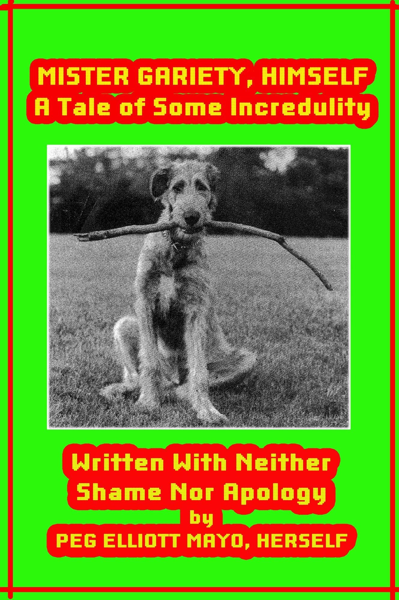 Mr Gariety Himself, A Tale of Some Incredulity