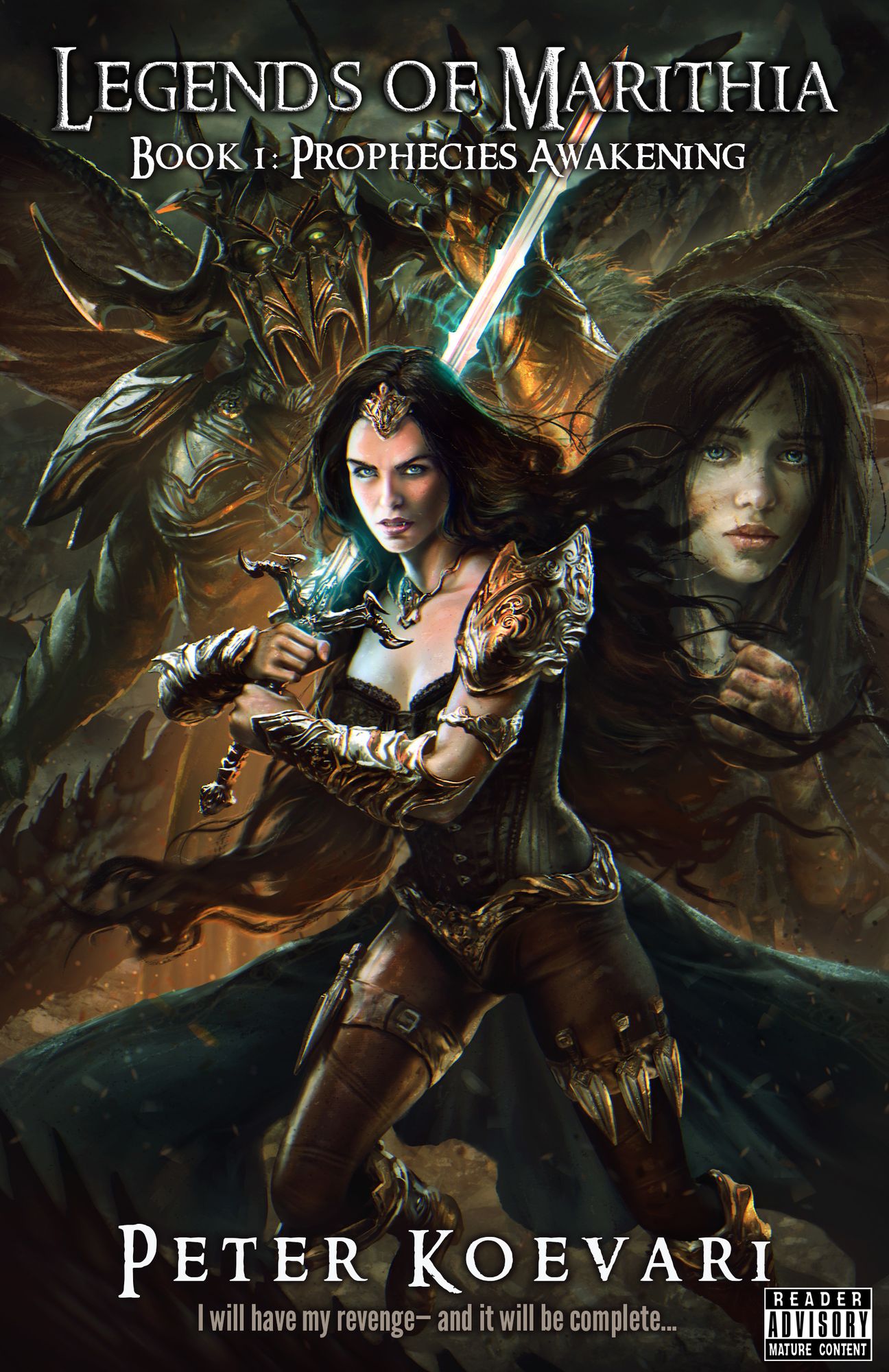 Legends of Marithia: Book 1 - Prophecies Awakening: Uncut and Extended Second Edition