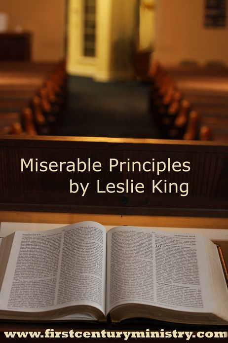 Miserable Principles