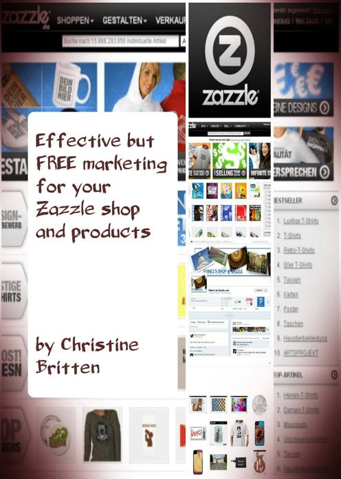 Effective but FREE marketing for your Zazzle shop and products