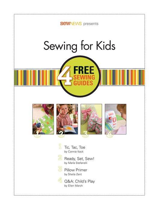 Sewing for Kids: 4 Sewing Guides
