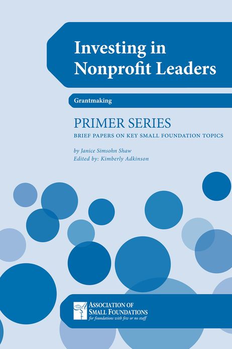 Investing in Nonprofit Leaders