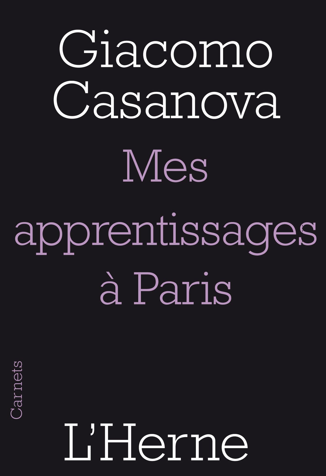 Mes apprentissages à Paris