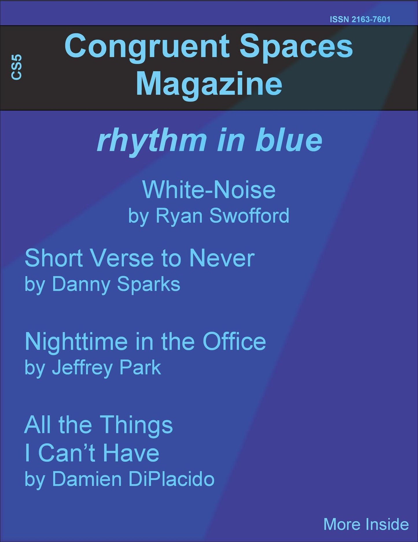 Congruent Spaces Magazine, Issue 5
