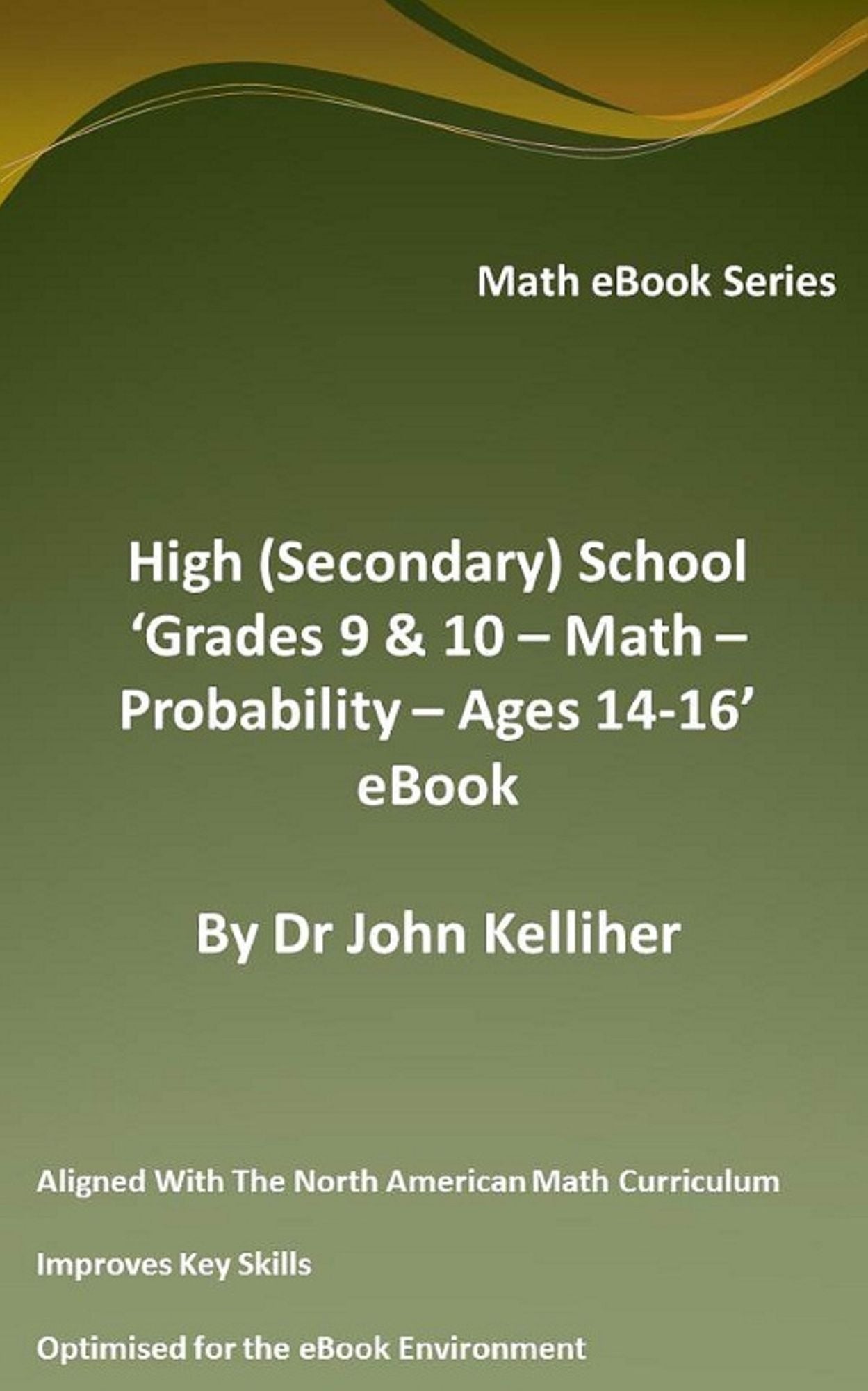 High (Secondary) School 'Grades 9 & 10 - Math - Probability - Ages 14-16' eBook