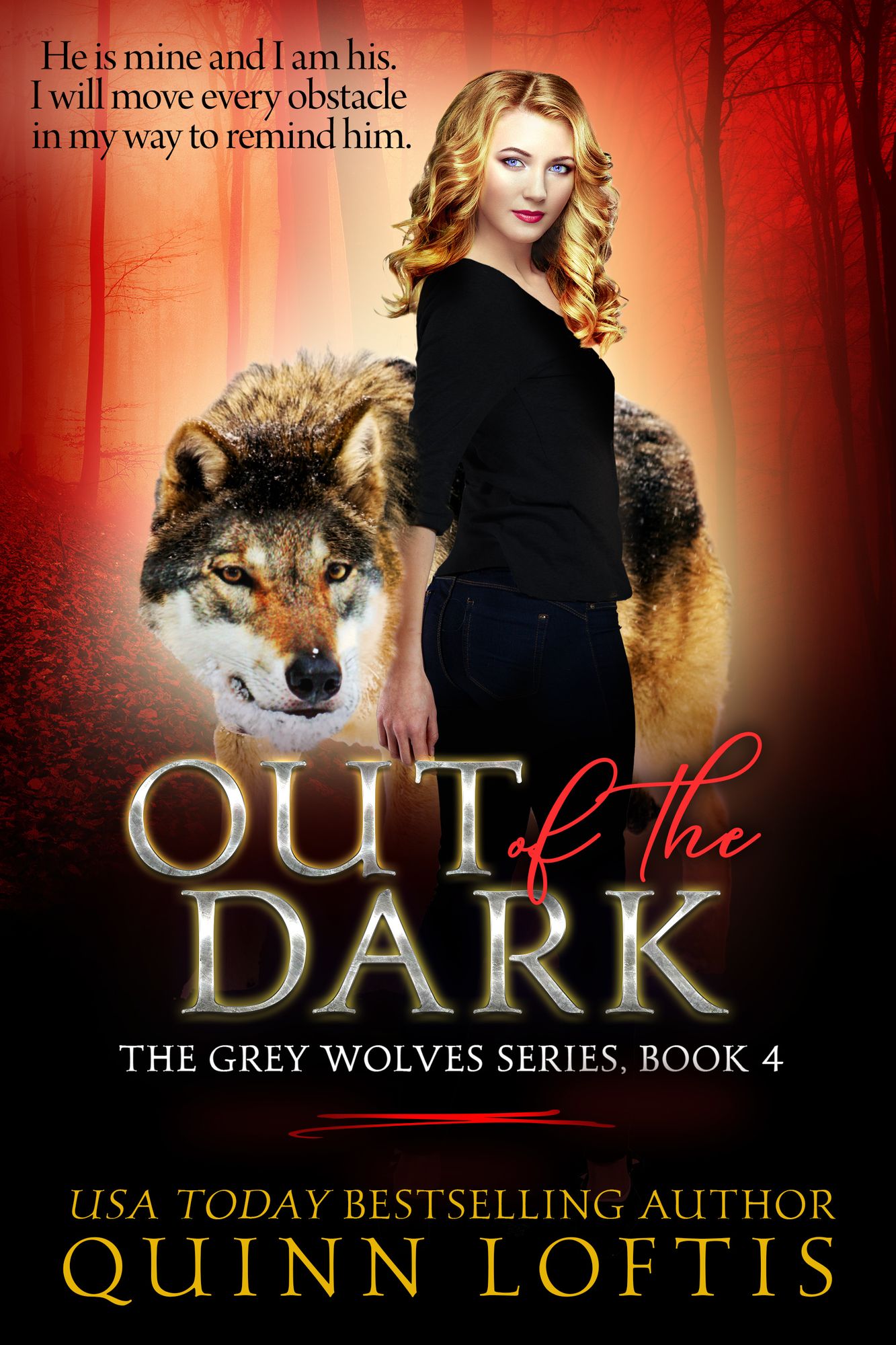 Out Of The Dark, Book 4 The Grey Wolves Series