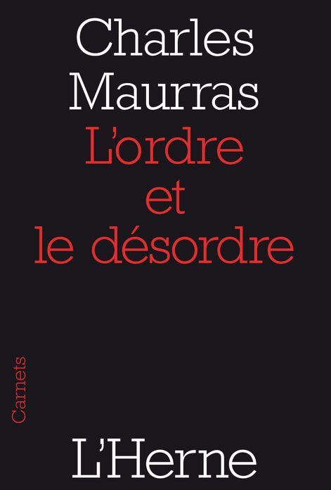 L'ordre et le désordre