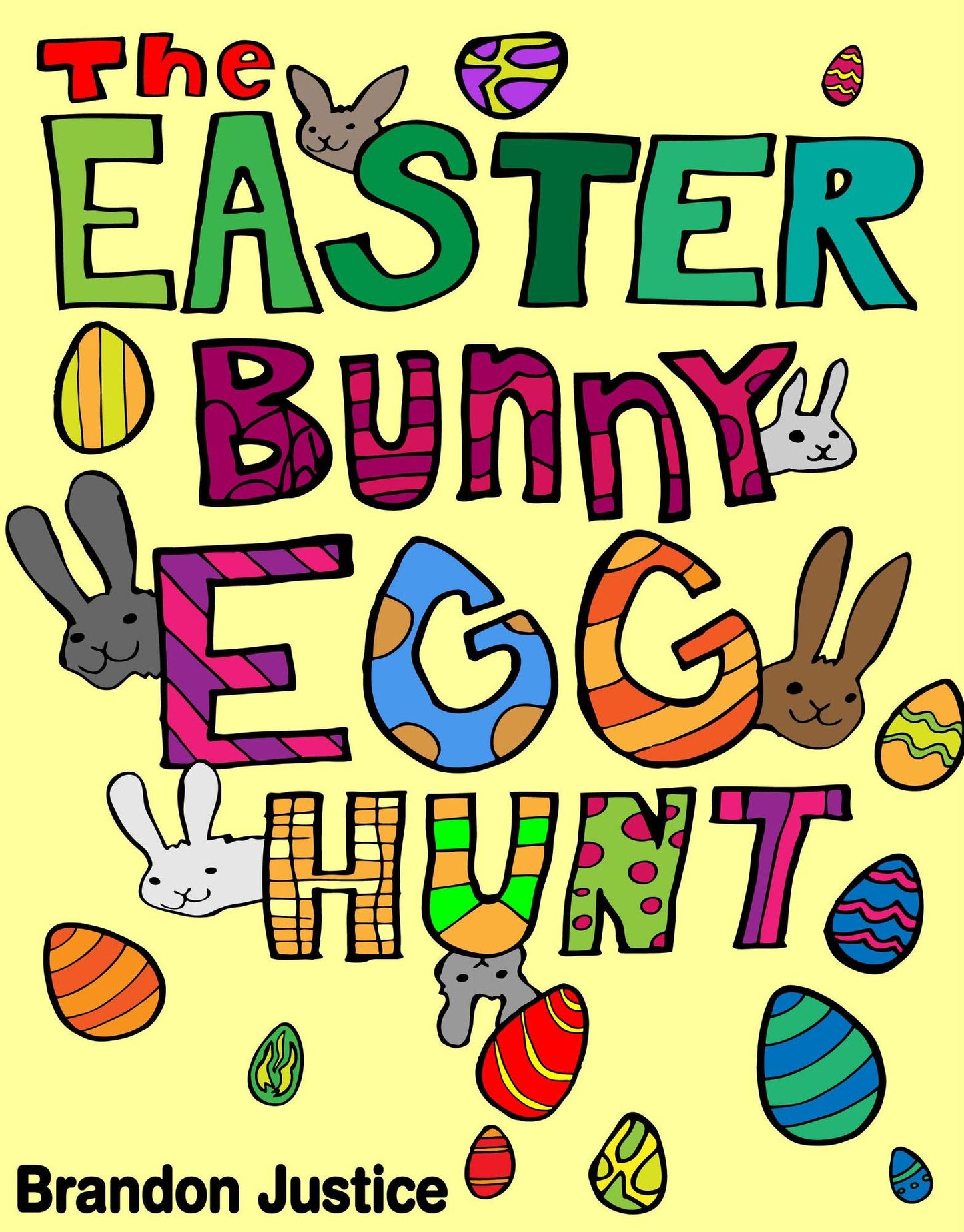 The Easter Bunny Egg Hunt: Children's Easter Game Book