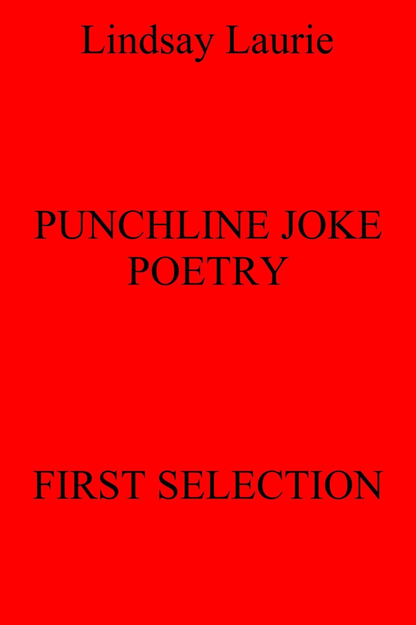 Punchline Joke Poetry First Selection