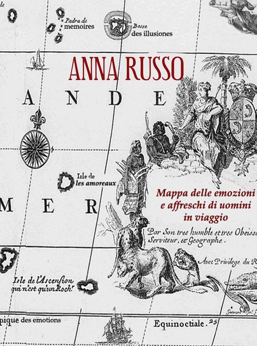 Mappa delle emozioni e affreschi di uomini in viaggio
