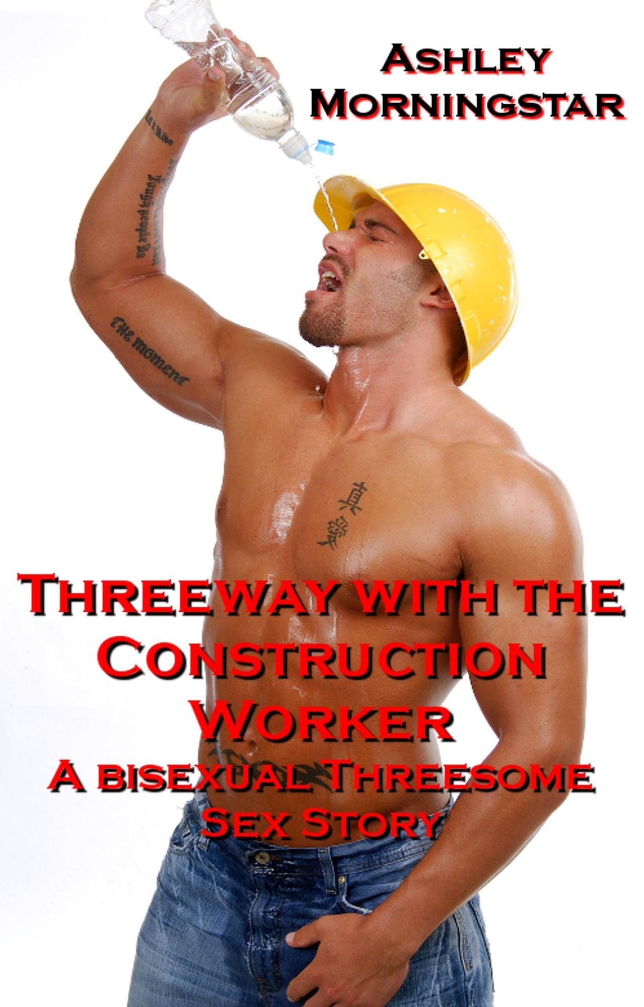 Threeway with the Construction Worker: A Bisexual Threesome Sex Story (mmf, double penetrations, bisexual sex)