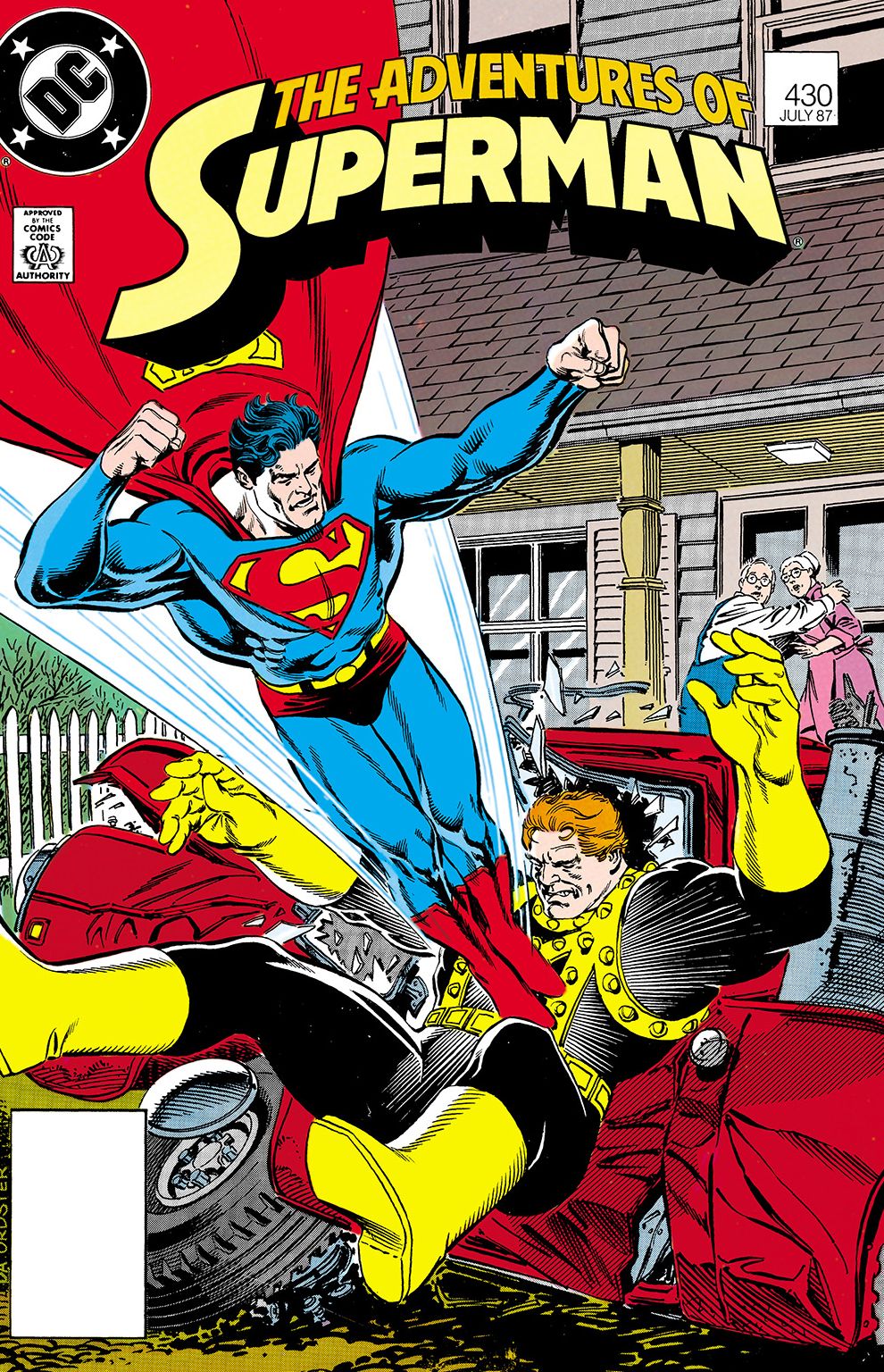 Adventures of Superman #430 (1986-2006) (NOOK Comic with Zoom View)